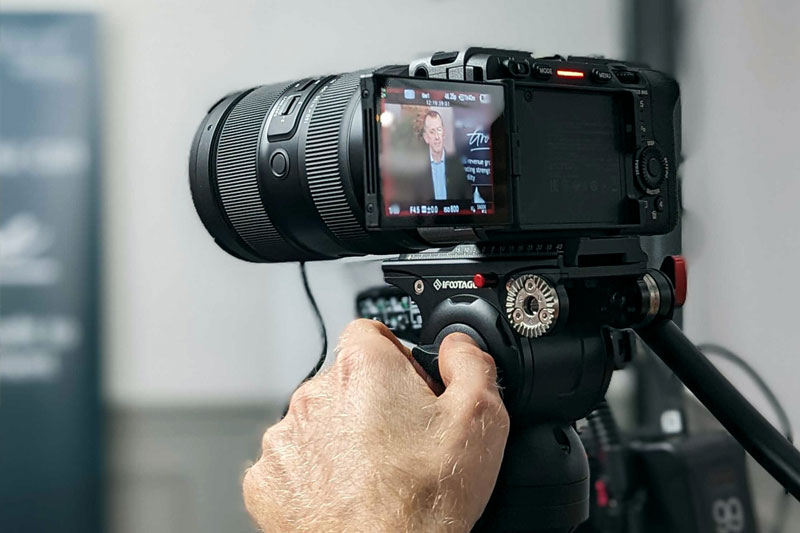 Future Motion - Camera shot of film crew