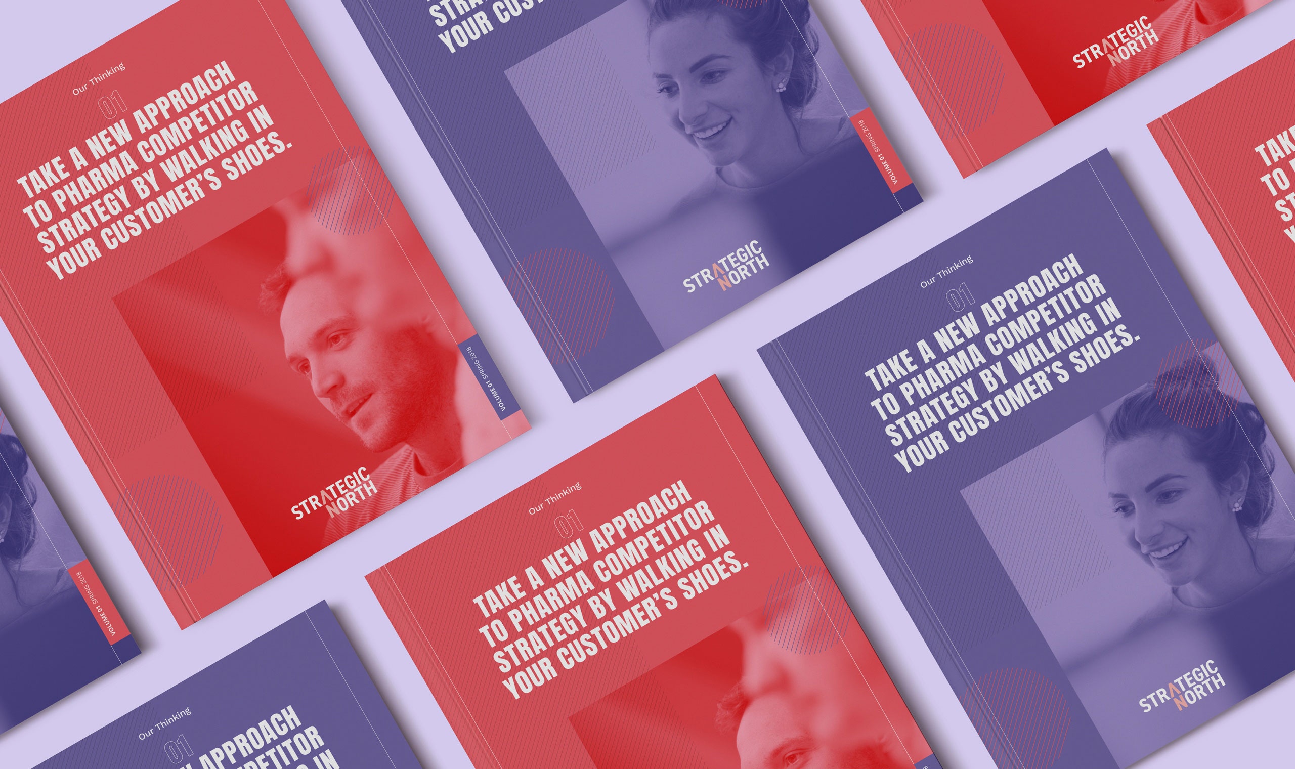 Magazine design digital print