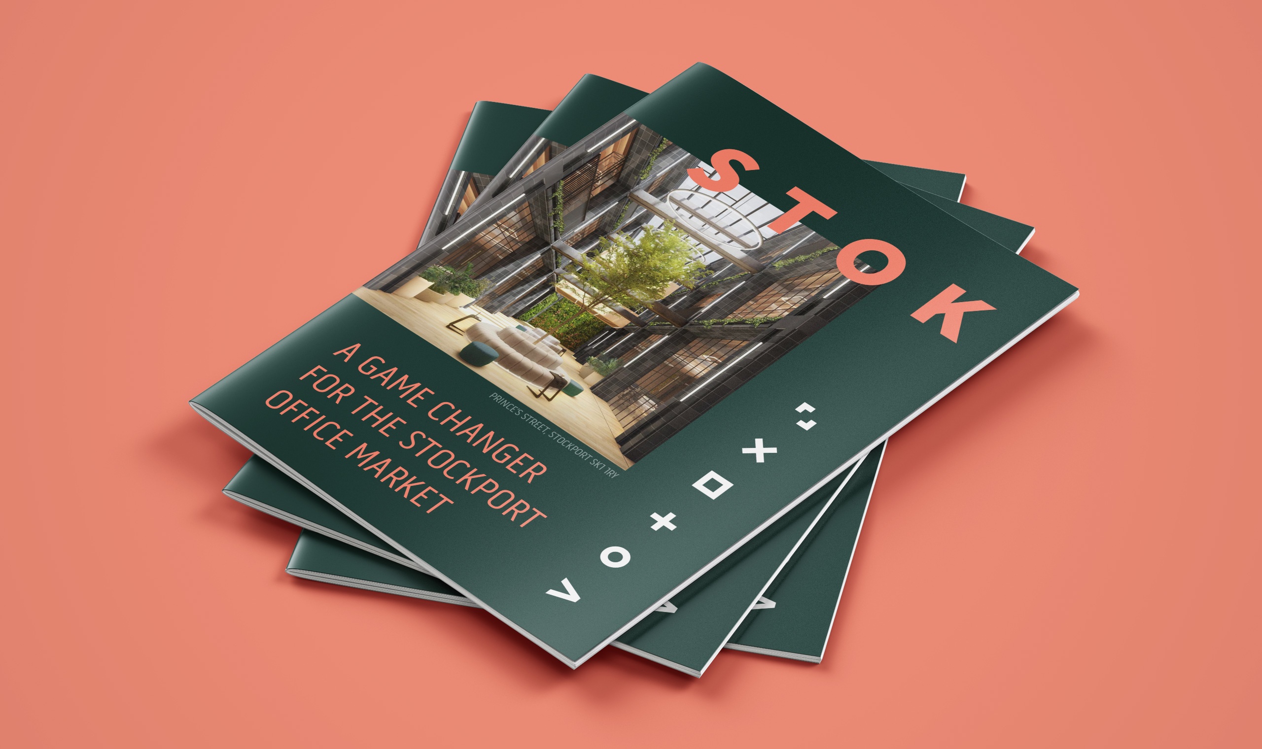 STOK Stockport Manchester Brochure Design