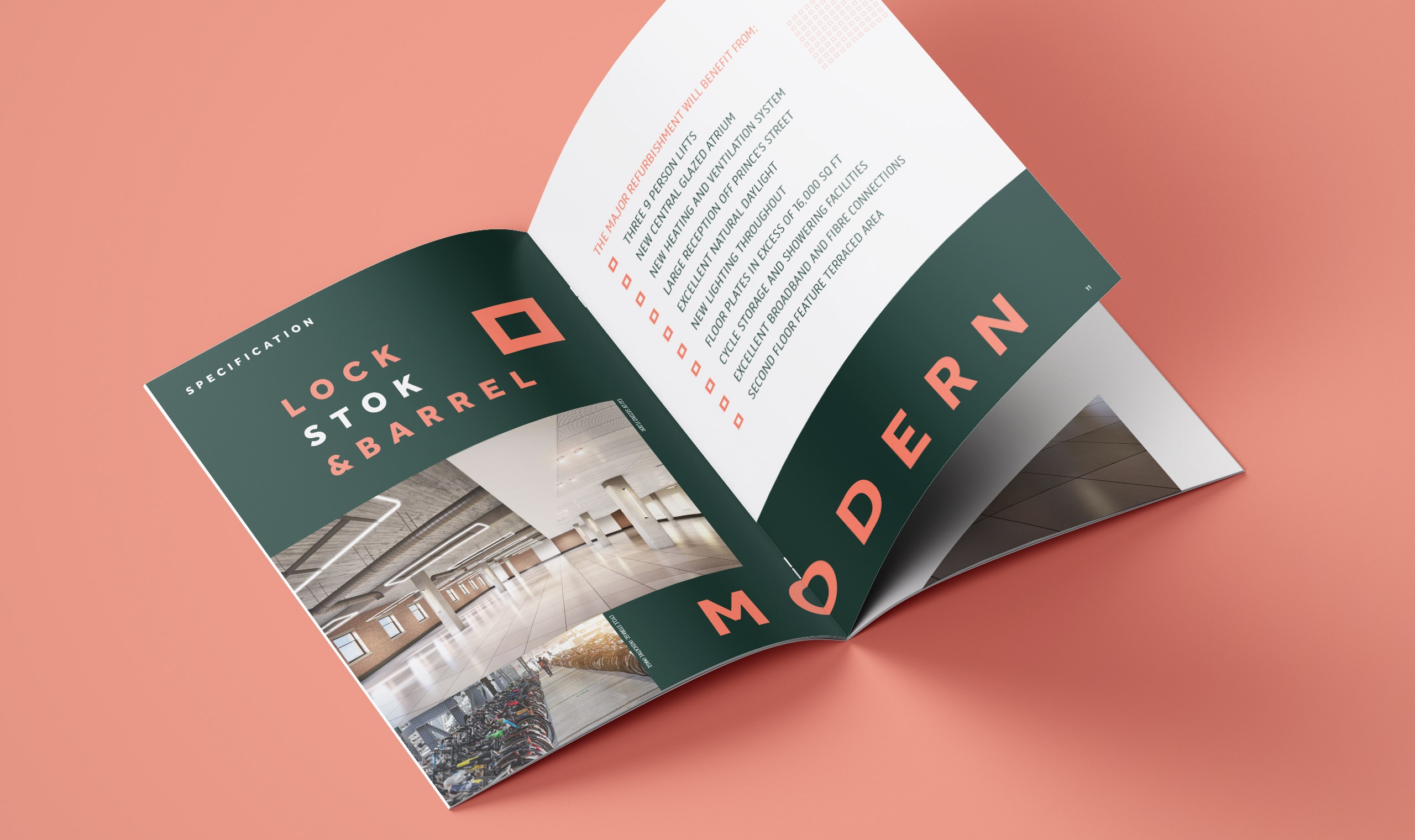 STOK Stockport Manchester Brochure Design