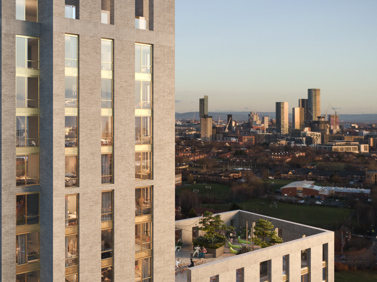 CGI of Anchorage Gateway