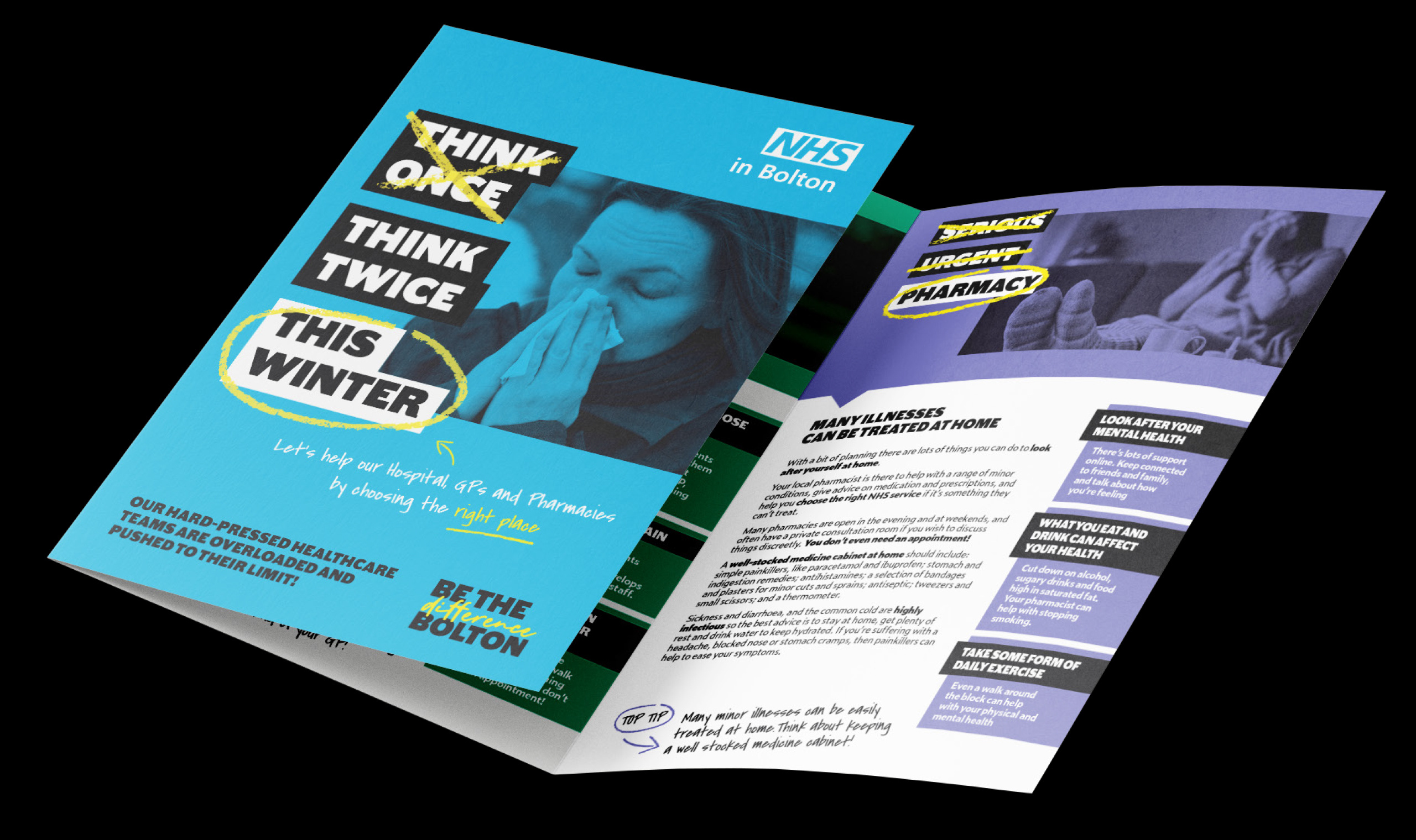 NHS Bolton leaflet