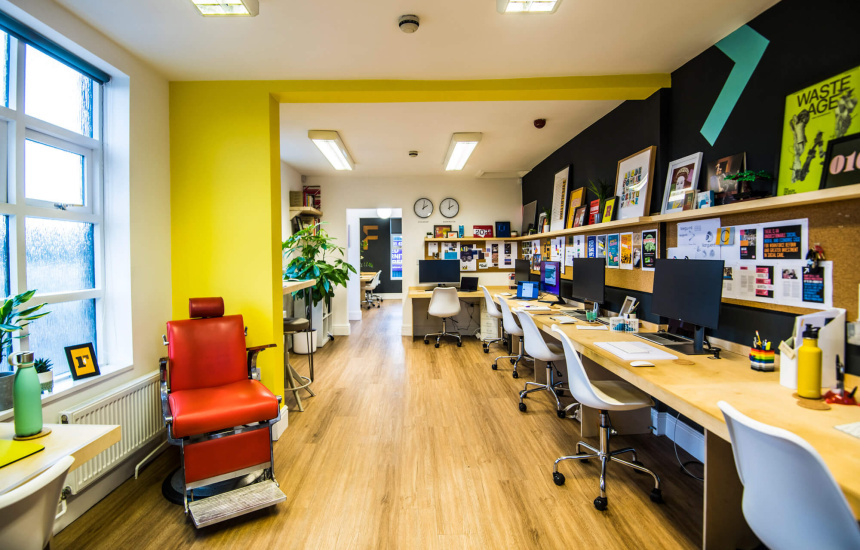 Future inside office