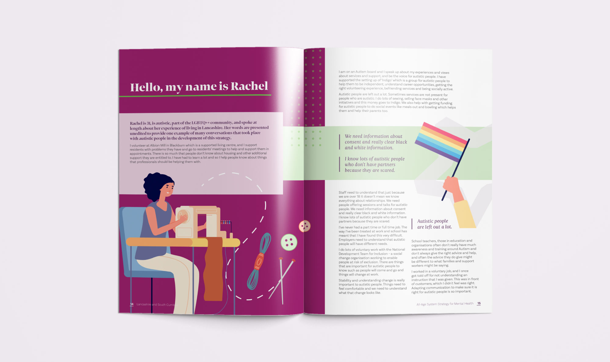 Manchester Design Agency - NHS Lancashire Strategy Documents