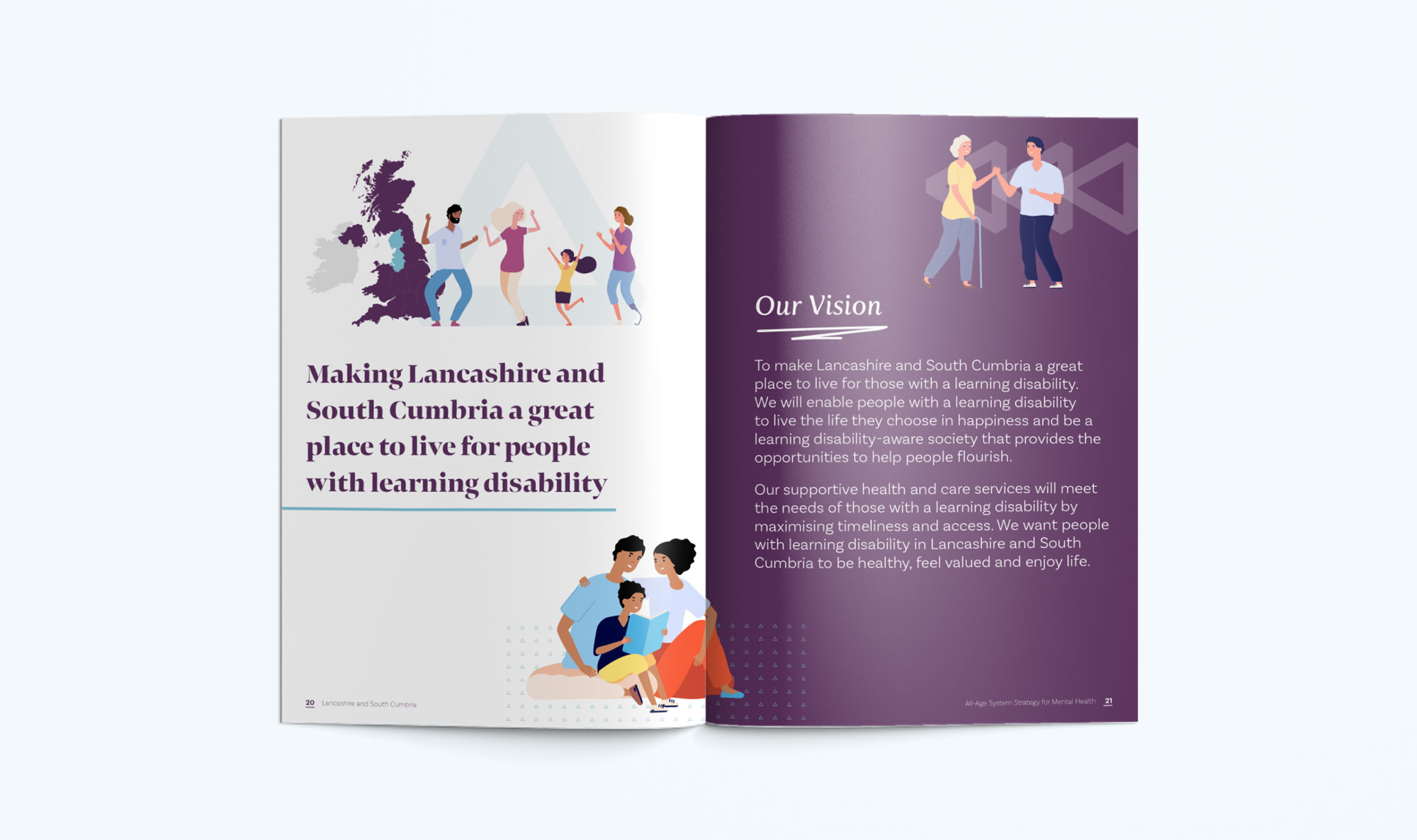 Manchester Design Agency - NHS Lancashire Strategy Documents