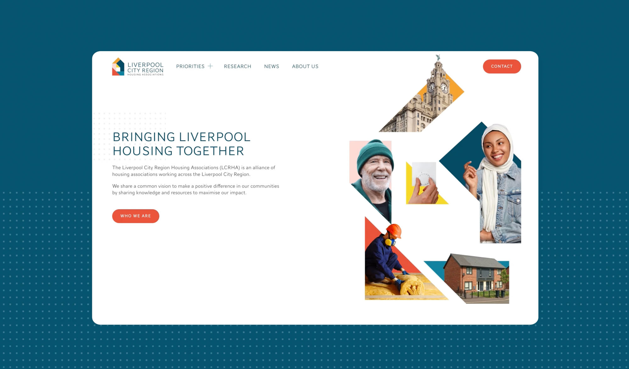 Manchester Design Agency - LCRHA Website