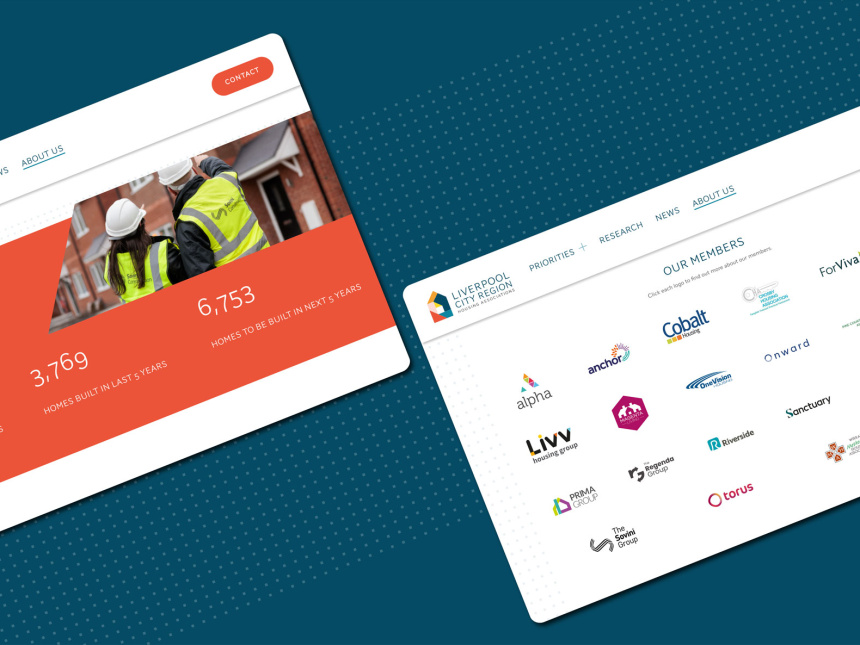 Liverpool City Region Housing AssociationsBrand, Web - Design Agency