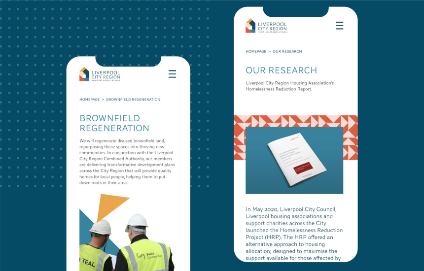 Manchester Design Agency - LCRHA Website