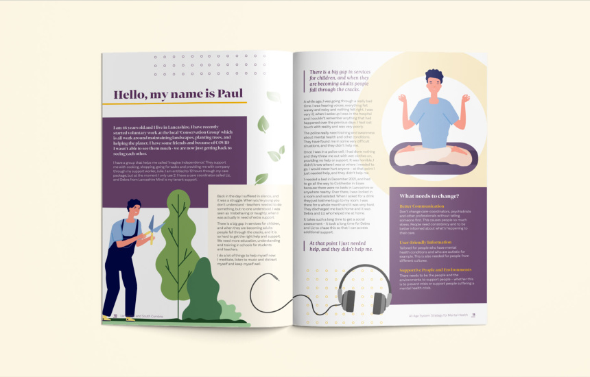 Manchester Design Agency - NHS Lancashire Strategy Documents