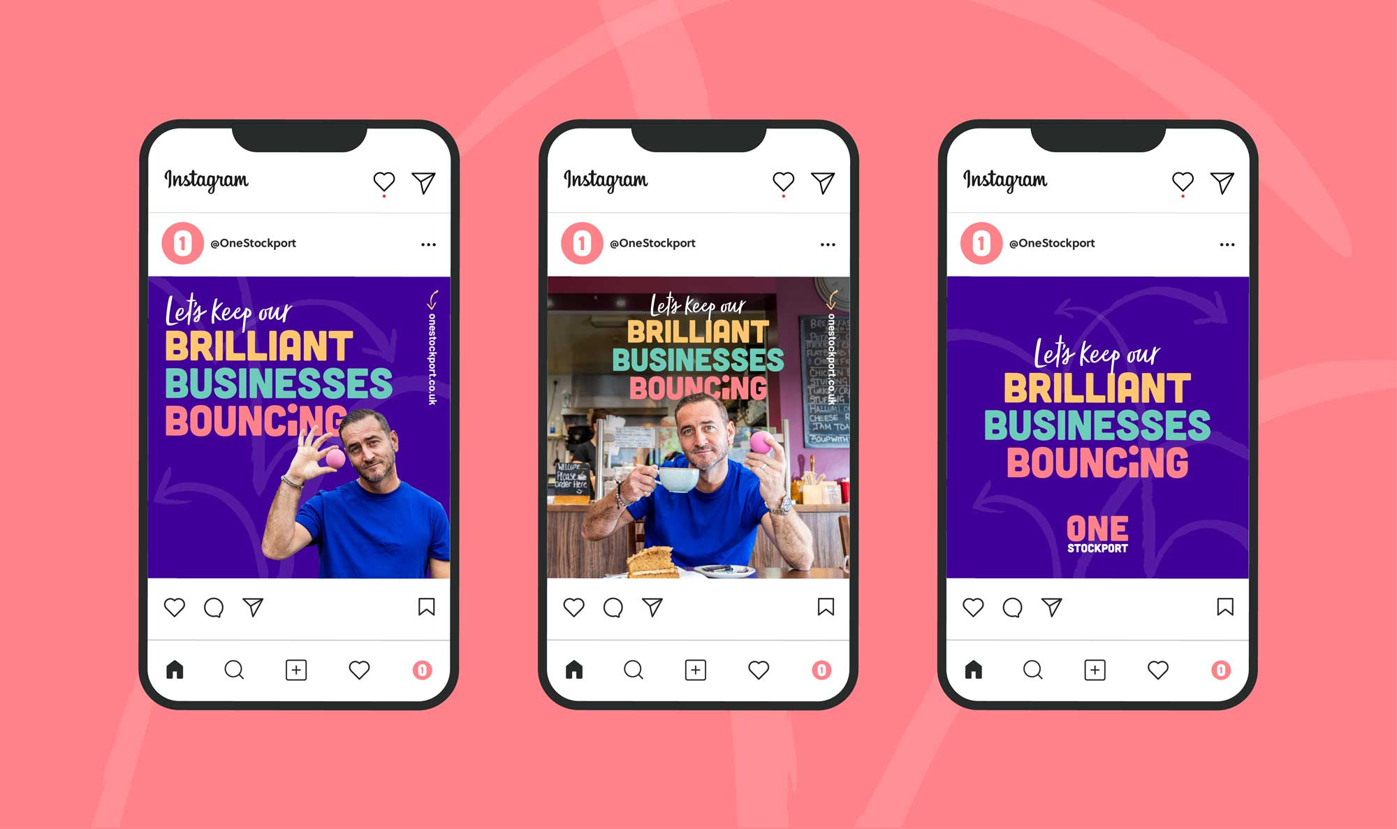 One Stockport social posts