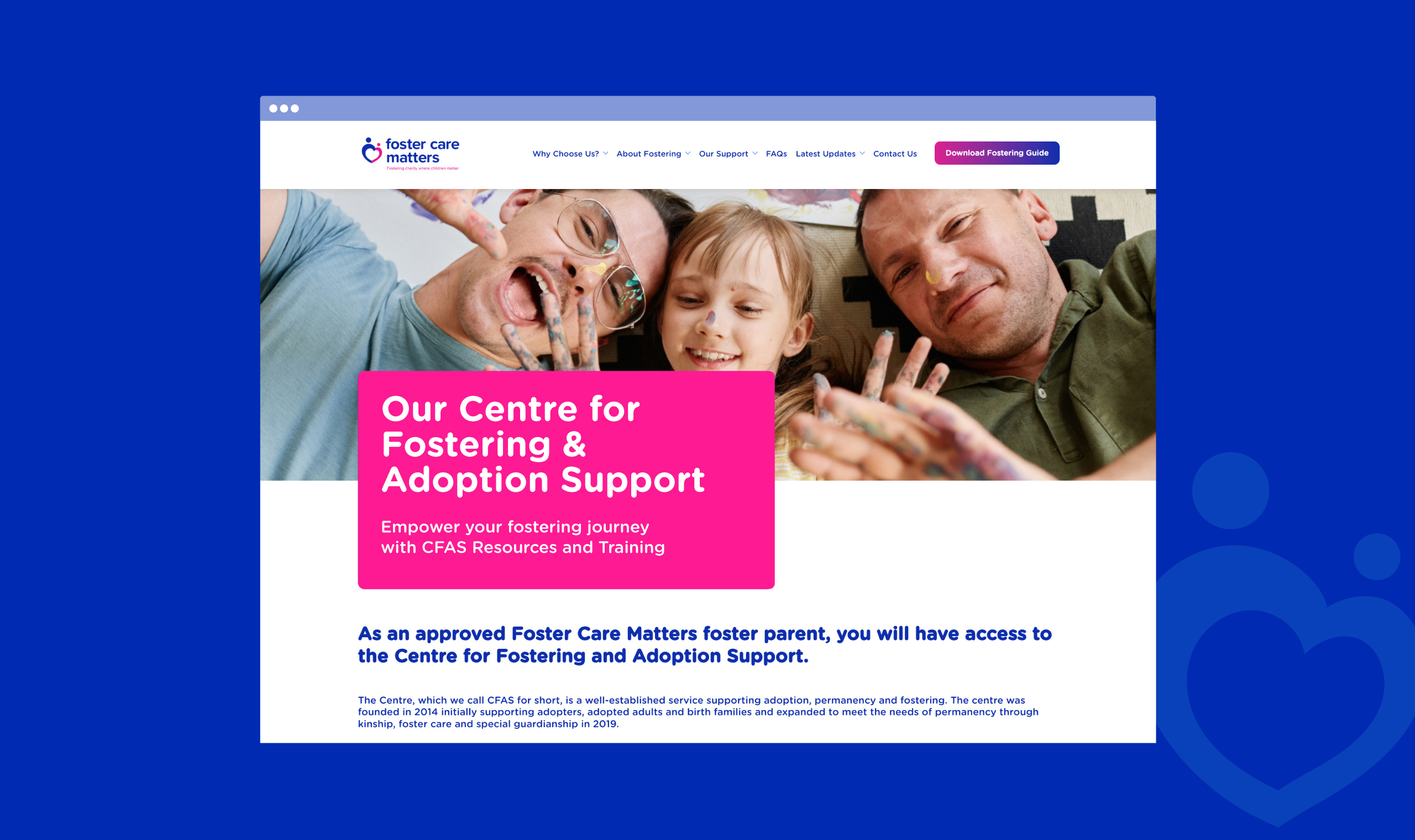 Foster Care Matters website