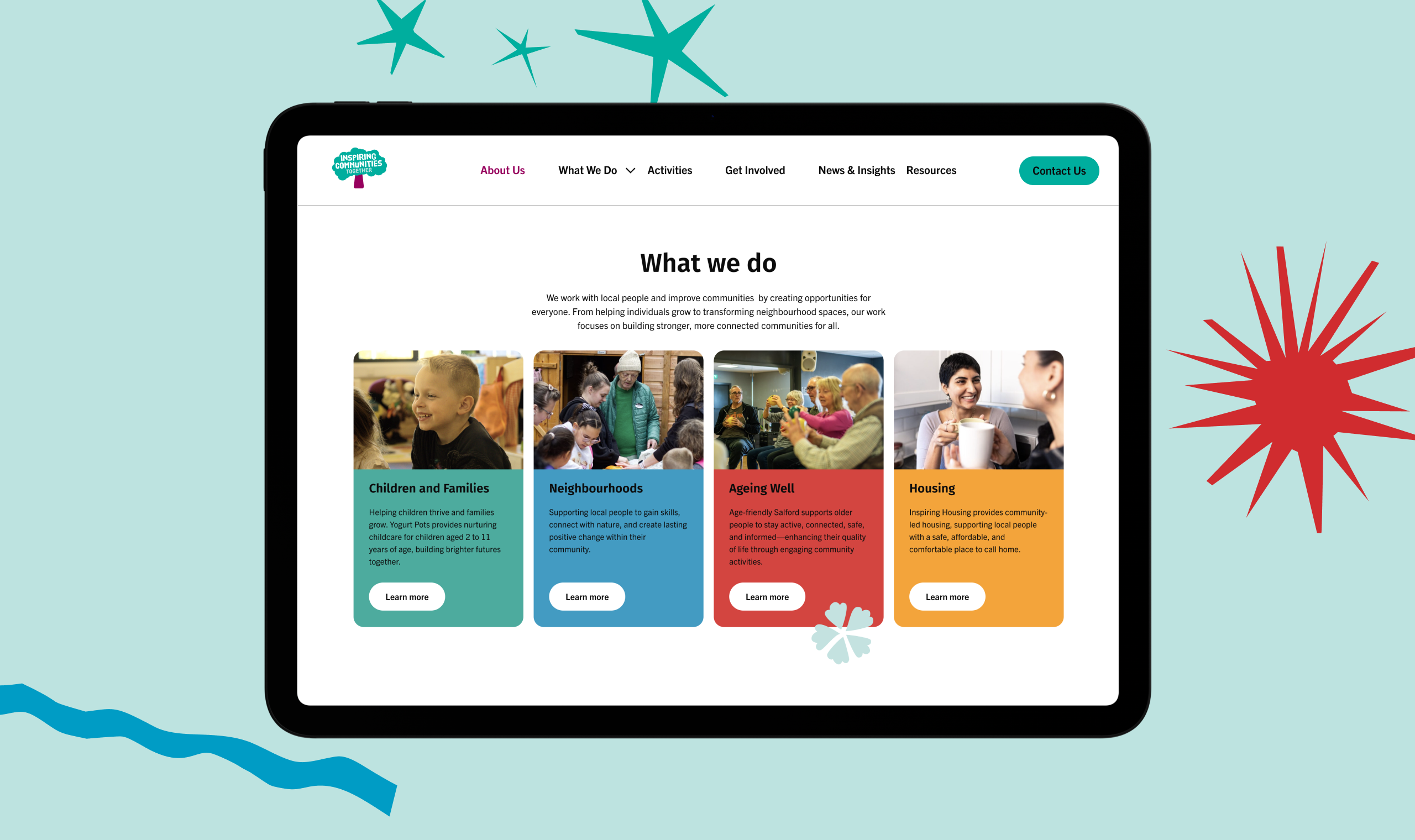 Inspiring Communities Together website