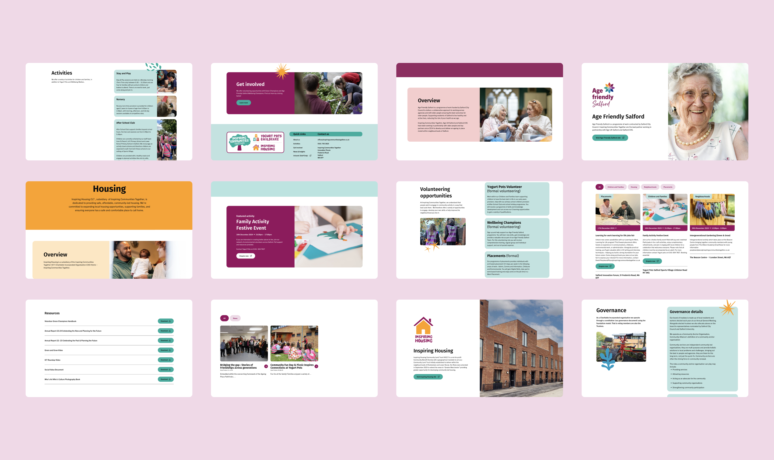 Inspiring Communities Together website